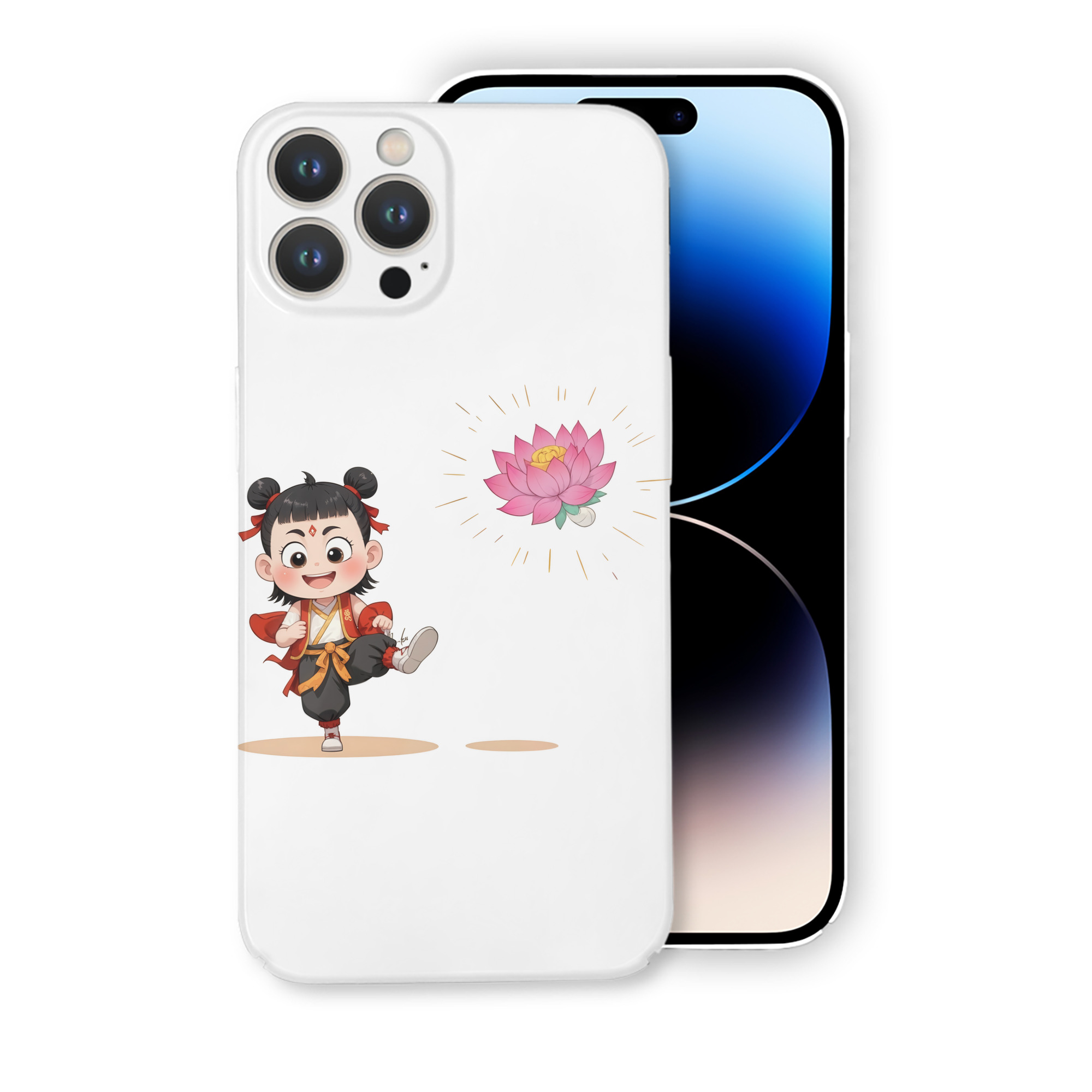 （画像用） Ne Zha 2 ナタ 魔童の大暴れ 【iPhone 14シリーズ対応】ハードケース